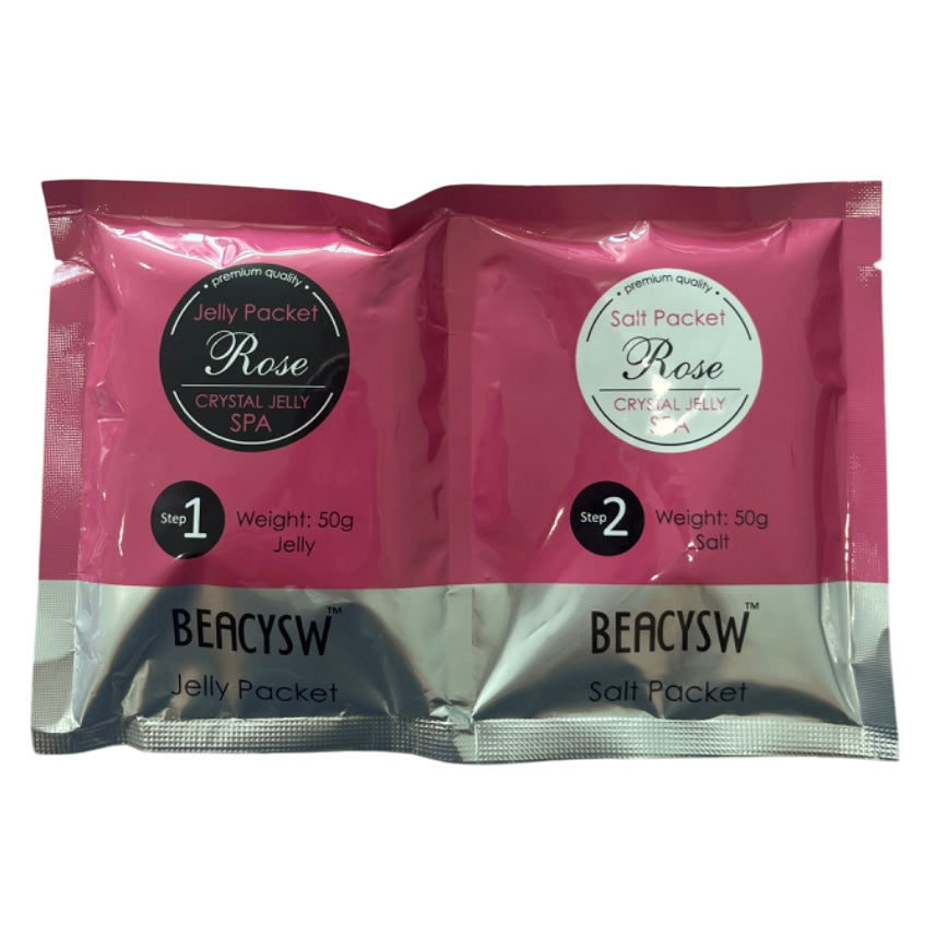 Rose 2 Step Pedicure Packet